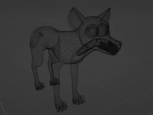 Niju Wolf 3D Model