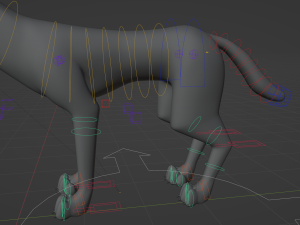 Niju Wolf Modelo 3D