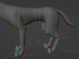 Niju Wolf 3D Model