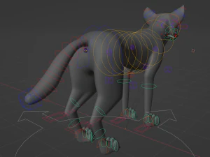 Niju Wolf 3D Model