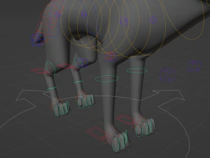 Niju Wolf 3D Model