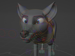 Niju Wolf Modelo 3D