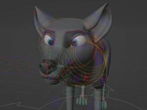 Niju Wolf 3D Model