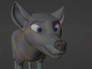 Niju Wolf 3D Model