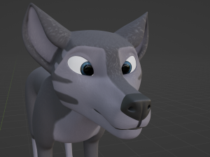Niju Wolf Modelo 3D