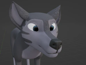 Niju Wolf 3D Model