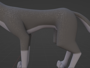 Niju Wolf Modelo 3D