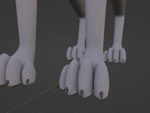 Niju Wolf 3D Model