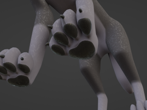 Niju Wolf Modelo 3D