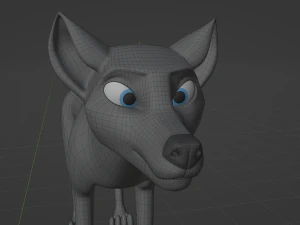 Niju Wolf 3D Model