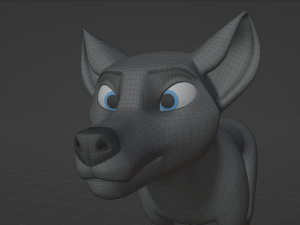 Niju Wolf Modelo 3D