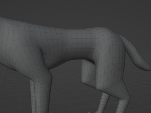 Niju Wolf Modelo 3D