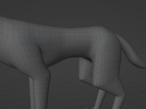 Niju Wolf 3D Model