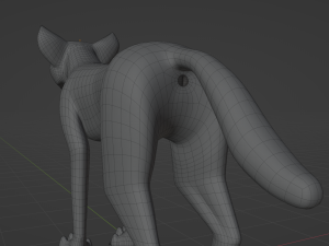 Niju Wolf Modelo 3D