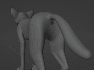 Niju Wolf 3D Model