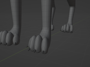 Niju Wolf Modelo 3D