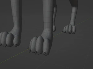Niju Wolf 3D Model