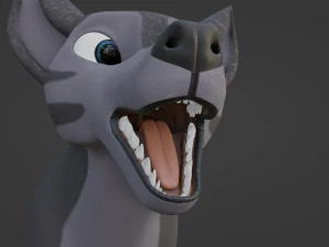 Niju Wolf 3D Model