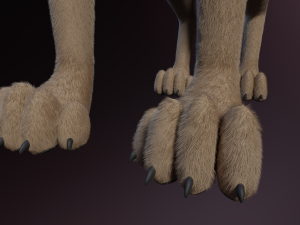 Trinity Wolf Modelo 3D