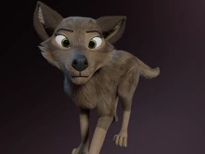 Trinity Wolf 3D Model