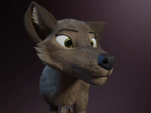 Trinity Wolf 3D Model