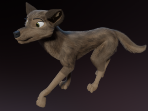 Trinity Wolf Modelo 3D