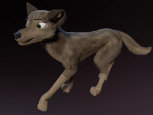 Trinity Wolf 3D Model