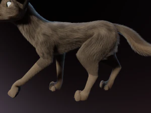 Trinity Wolf 3D Model