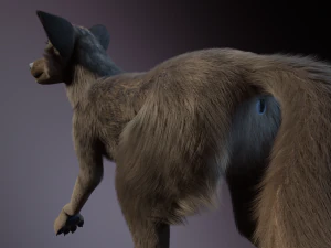 Trinity Wolf 3D Model