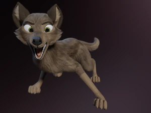 Trinity Wolf 3D Model