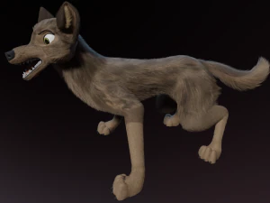 Trinity Wolf 3D Model
