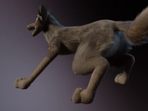 Trinity Wolf 3D Model