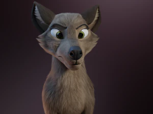 Trinity Wolf 3D Model