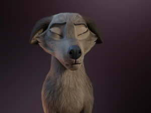 Trinity Wolf 3D Model