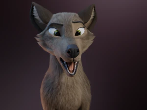 Trinity Wolf 3D Model