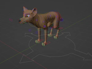 Trinity Wolf 3D Model