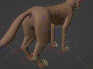 Trinity Wolf 3D Model