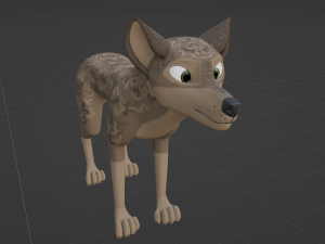 Trinity Wolf Modelo 3D