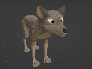 Trinity Wolf 3D Model