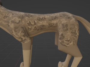 Trinity Wolf Modelo 3D