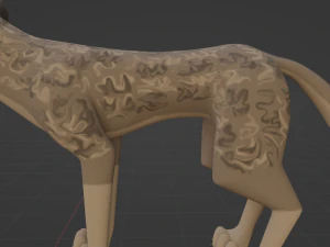Trinity Wolf 3D Model