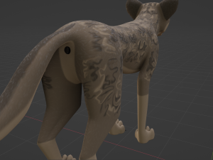 Trinity Wolf Modelo 3D