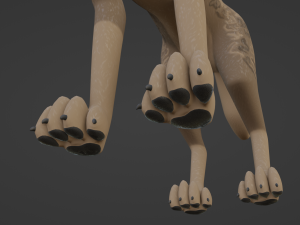 Trinity Wolf Modelo 3D