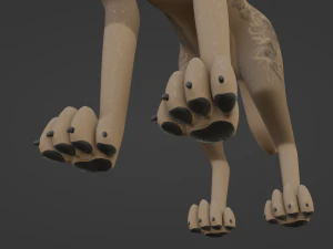 Trinity Wolf 3D Model