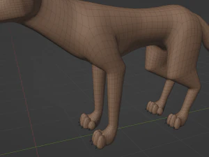 Trinity Wolf 3D Model