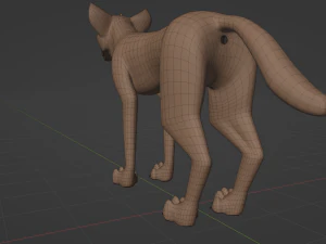 Trinity Wolf 3D Model