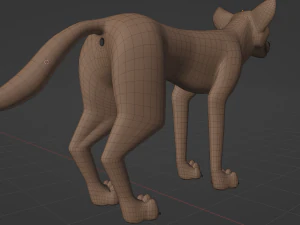 Trinity Wolf 3D Model