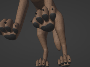 Trinity Wolf Modelo 3D