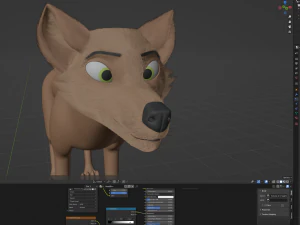 Trinity Wolf 3D Model