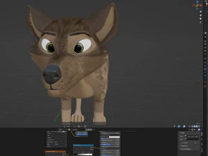 Trinity Wolf 3D Model